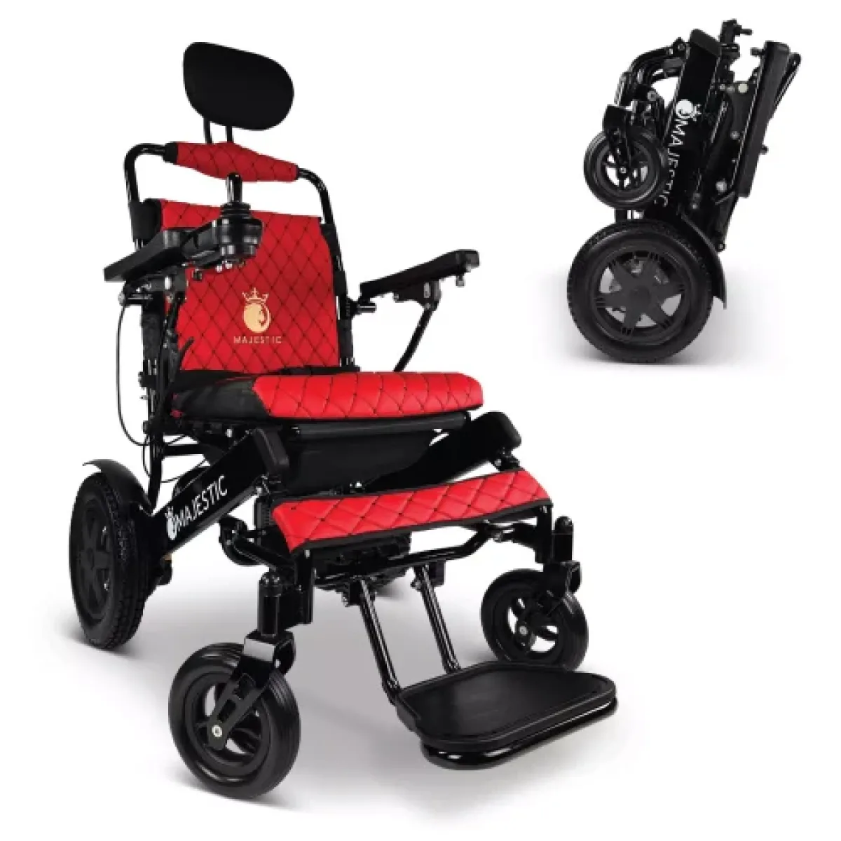 Majestic IQ-9000 Long Range Electric Wheelchair With Recline 300-400 lbs 2